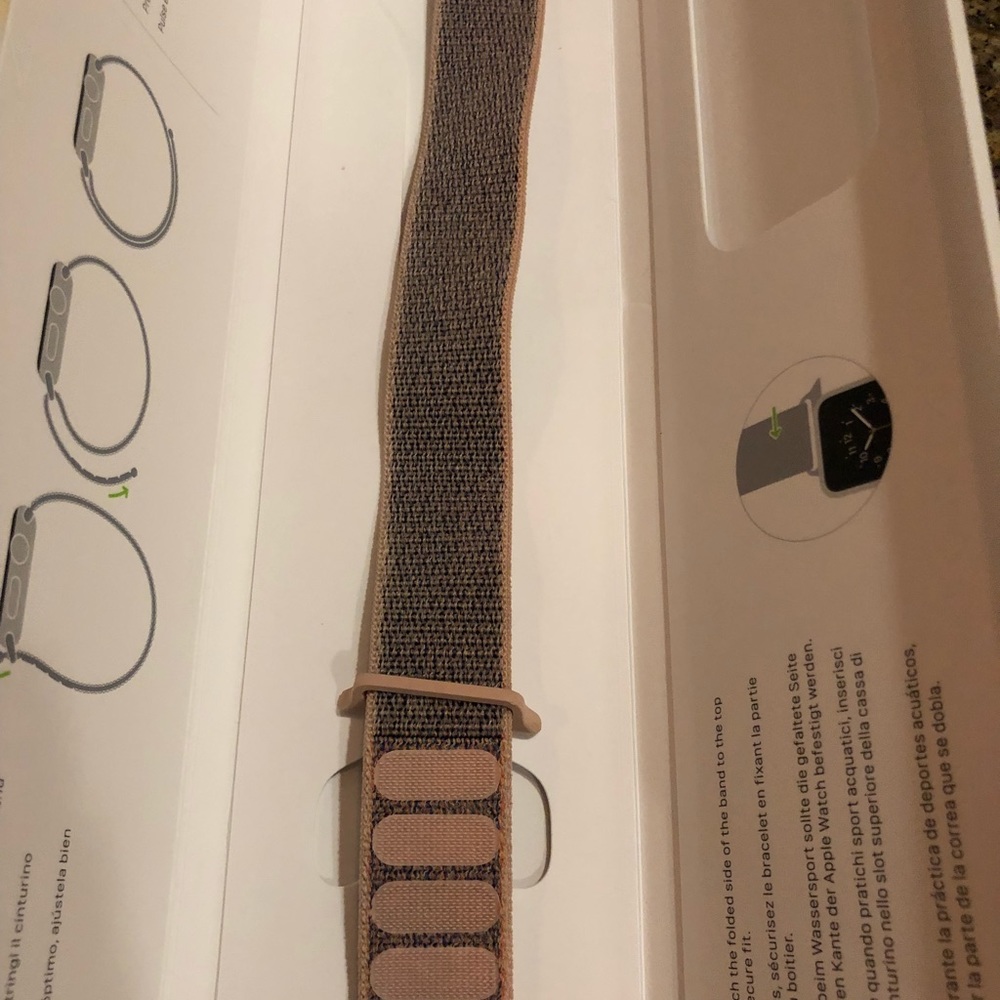 Apple 38mm Pink Sand watch band